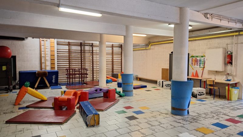 La salle de psychomotricité des maternelles